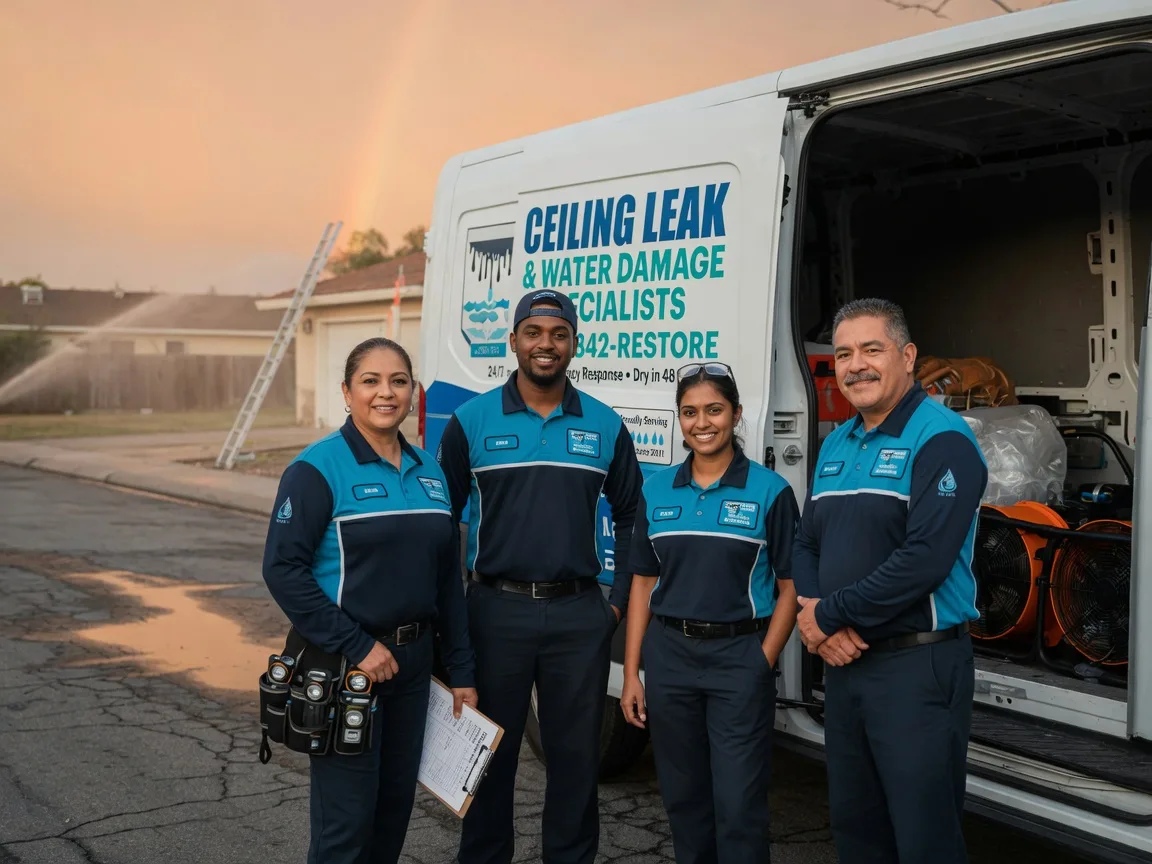 Ceiling Leak Cleanup company in Bradford, VT